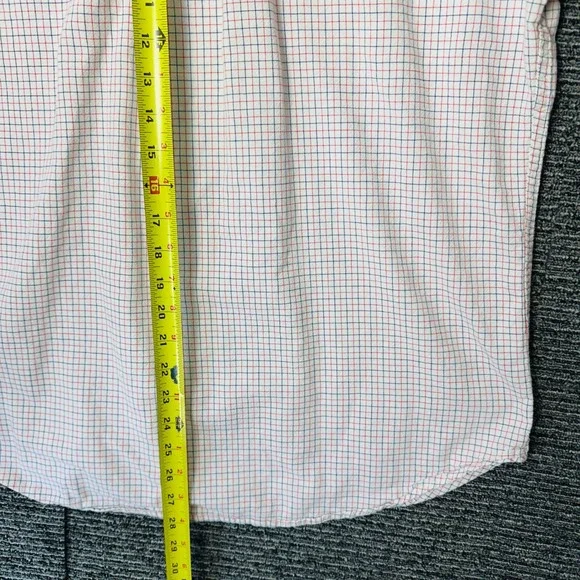 Críquet Men's L Large Checkered Button Down Shirt Long Sleeve READ - Picture 5 of 6